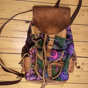 Vintage Genuine Leather Backpack